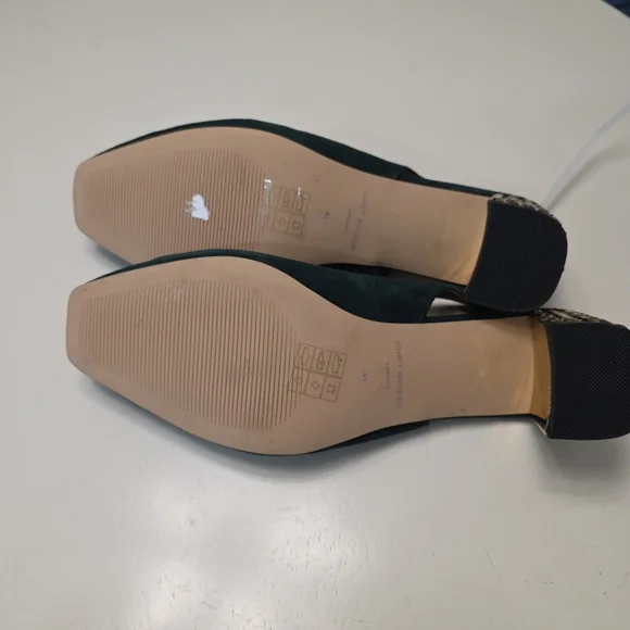 KURT GEIGER LONDON Chelsea Suede Slingback Pumps Size 10 - Picture 6 of 6